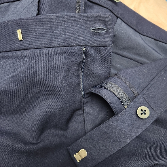 Lauren Ralph Lauren Plus Navy Trousers Dress Pants, 18W - Picture 4 of 5